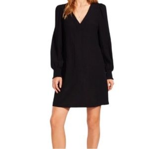 BB DAKOTA by Steve Madden, Fields of Gold Dress, XS, Black, NWT, $59